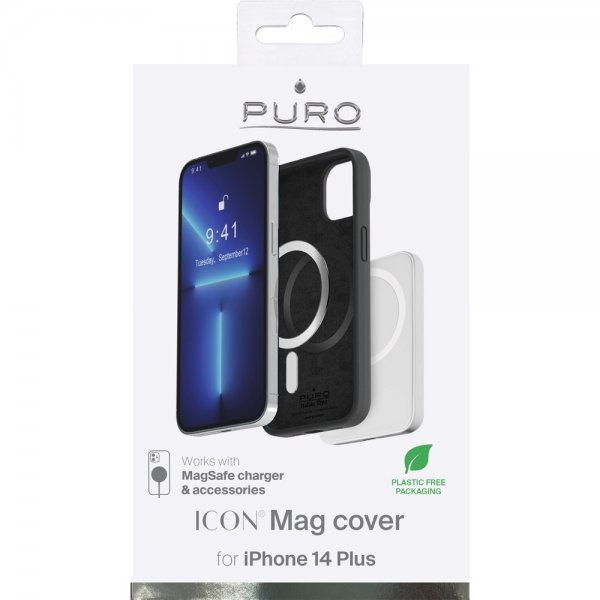 Puro iPhone 14 Plus Cover ICON Mag Sort