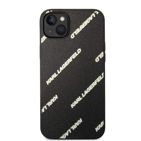 Karl Lagerfeld iPhone 14 Plus Cover Logomania Sort