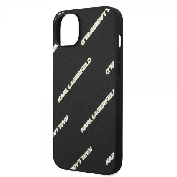 Karl Lagerfeld iPhone 14 Plus Cover Logomania Sort