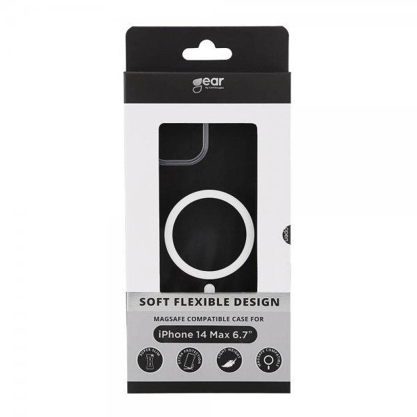 Gear iPhone 14 Plus Cover MagSeries Transparent