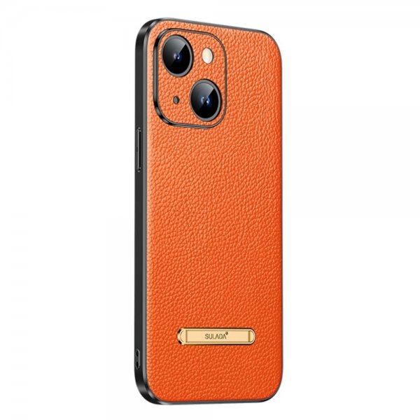 Sulada iPhone 14 Plus Cover med Stand Orange