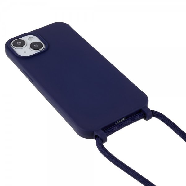 iPhone 14 Plus Cover med Rem Blå
