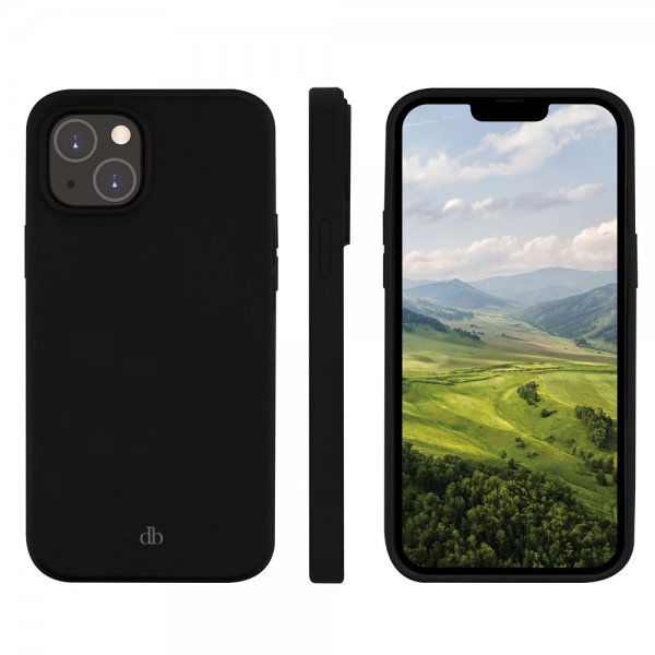 dbramante1928 iPhone 14 Plus Cover Monaco MagSafe Night Black