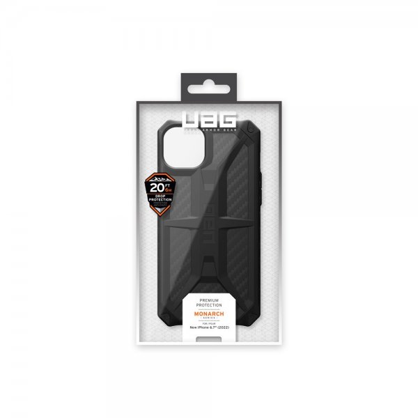 Urban Armor Gear (UAG) iPhone 14 Plus Cover Monarch Carbon Fiber