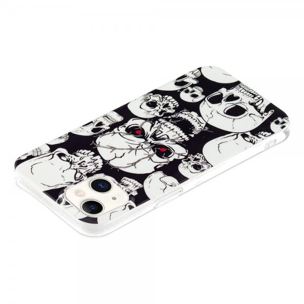 iPhone 14 Plus Cover Motiv Dødningehoveder