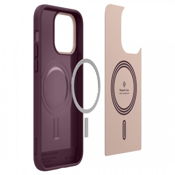 Caseology iPhone 14 Plus Cover Nano Pop Mag Burgundy Bean