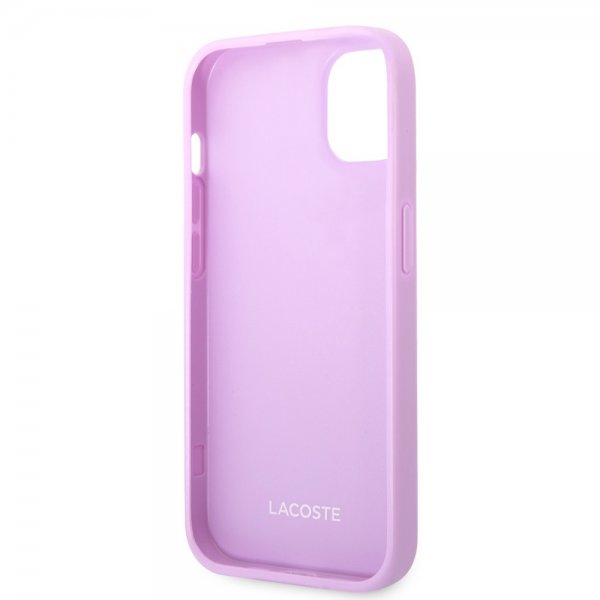 Lacoste iPhone 14 Plus Cover Petit Pique Logo Lilla
