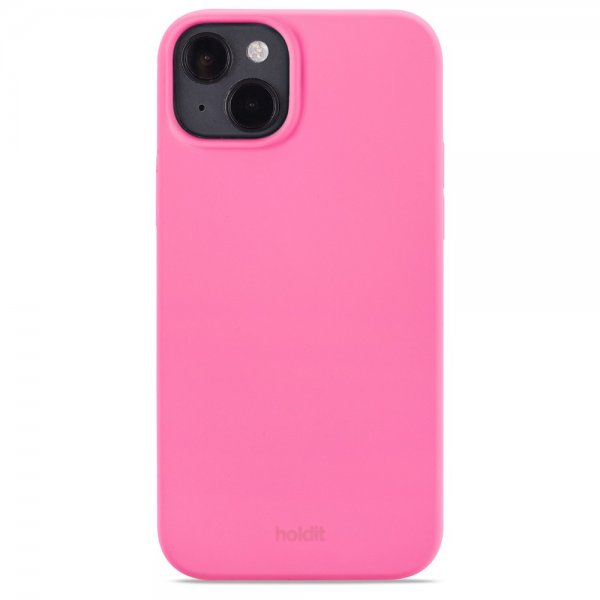 holdit iPhone 14 Plus Cover Silikone Bright Pink