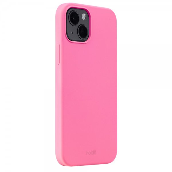 holdit iPhone 14 Plus Cover Silikone Bright Pink