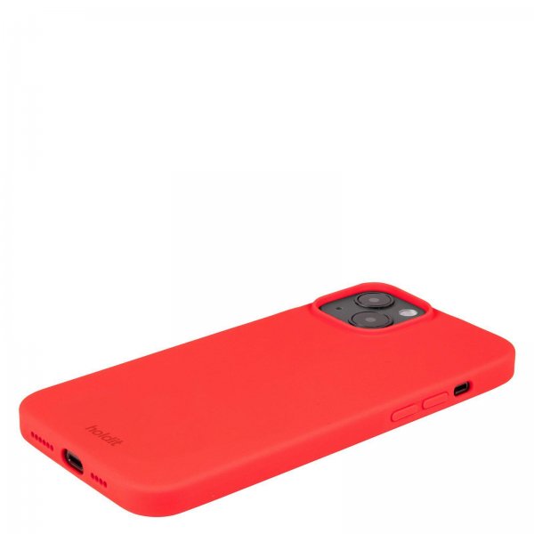 holdit iPhone 14 Plus Cover Silikone Chili Red