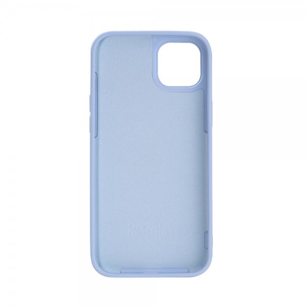 Onsala iPhone 14 Plus Cover Silikone Lyseblå