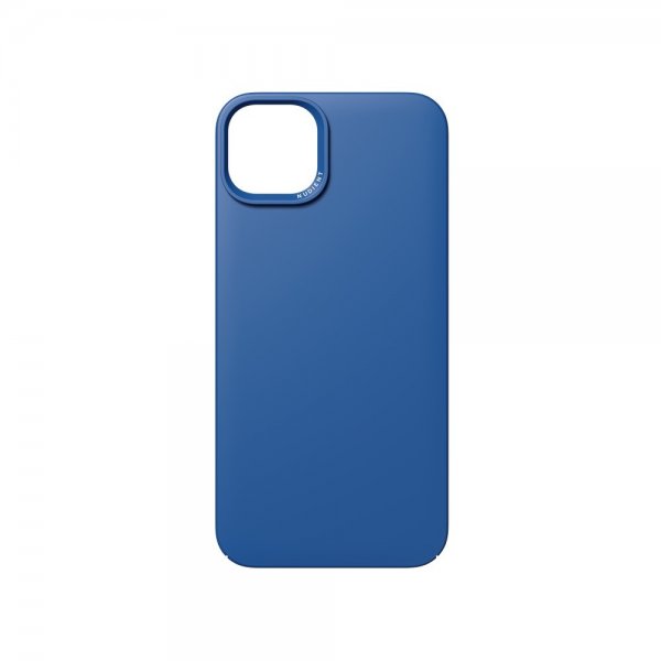 Nudient iPhone 14 Plus Cover Thin Case Blueprint Blue