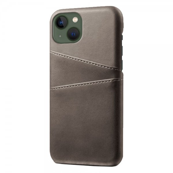 iPhone 14 Plus Cover To Kortlommer Grå