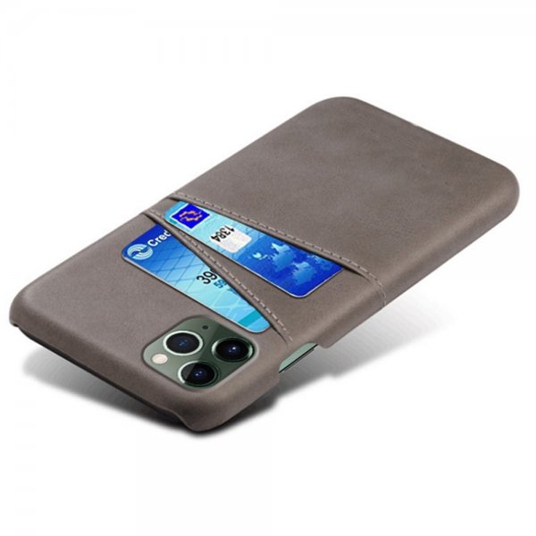 iPhone 14 Plus Cover To Kortlommer Grå