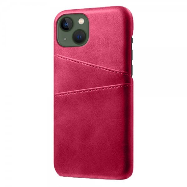iPhone 14 Plus Cover To Kortlommer Magenta