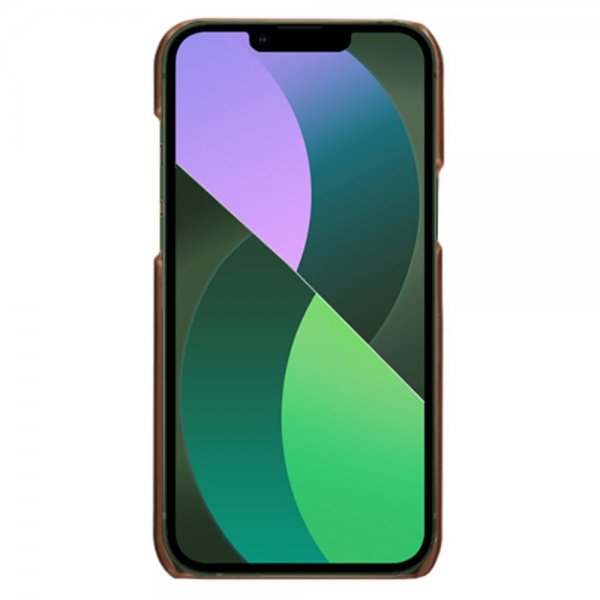 iPhone 14 Plus Cover To Kortlommer Mørkebrun