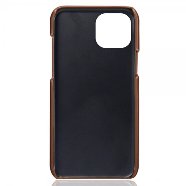 iPhone 14 Plus Cover To Kortlommer Mørkebrun