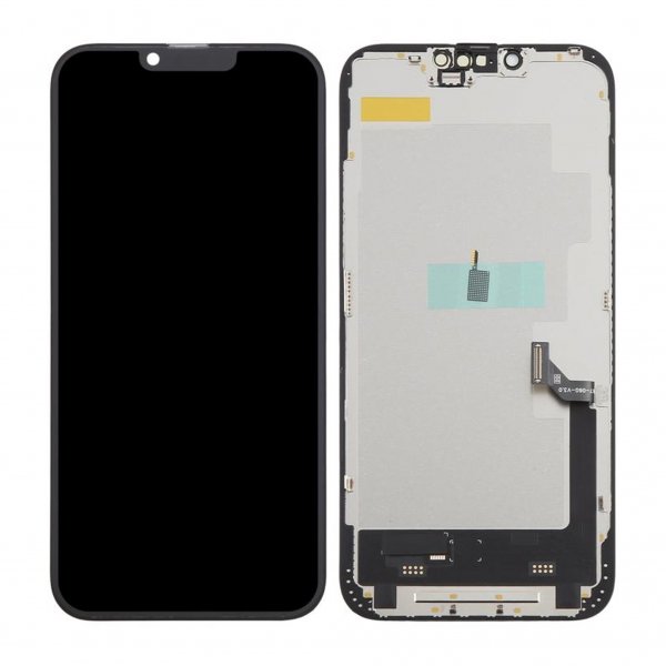 iPhone 14 Plus Soft OLED-skærm, høj kvalitet, sort (DD-mærke)