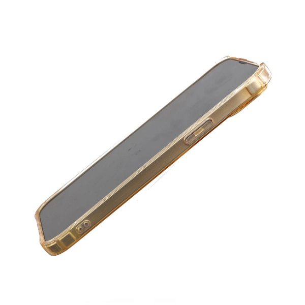 iPhone 14 Plus Cover Kortholder Stødsikkert Gul