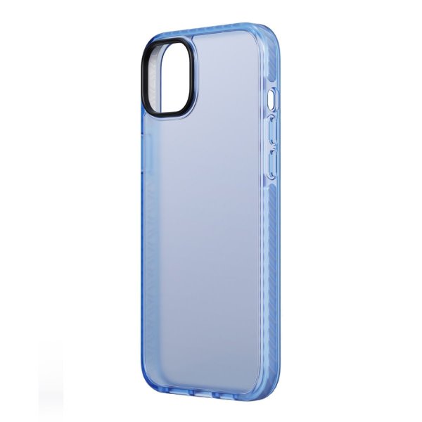 iPhone 14 Plus Cover Stødabsorberende TPU Blå