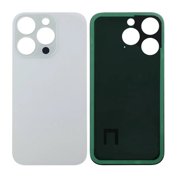 iPhone 14 Pro Bagside Glas - Hvid