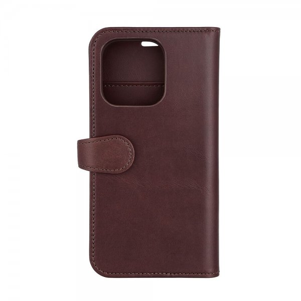Buffalo iPhone 14 Pro Fodral 2-i-1 Detachable Wallet Brun