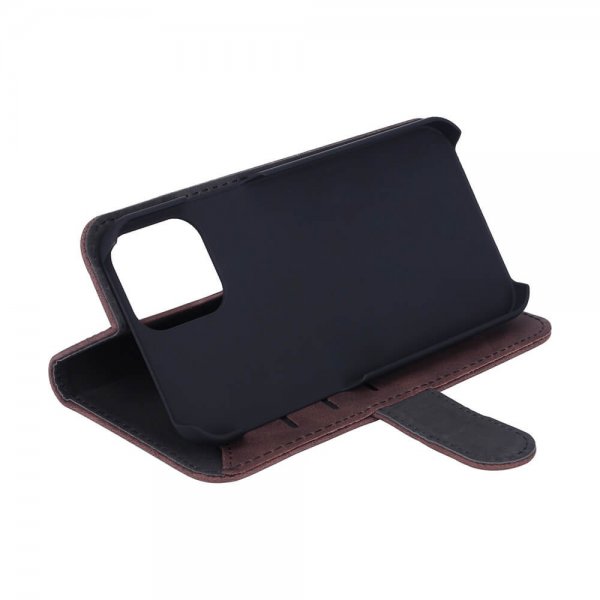 Gear iPhone 14 Pro Cover med Kortlomme Brun