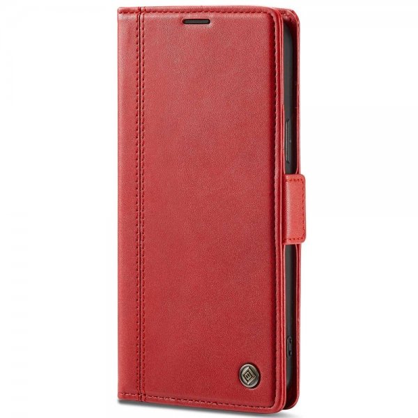 Lc.Imeeke iPhone 14 Pro Cover med Kortlomme Rød