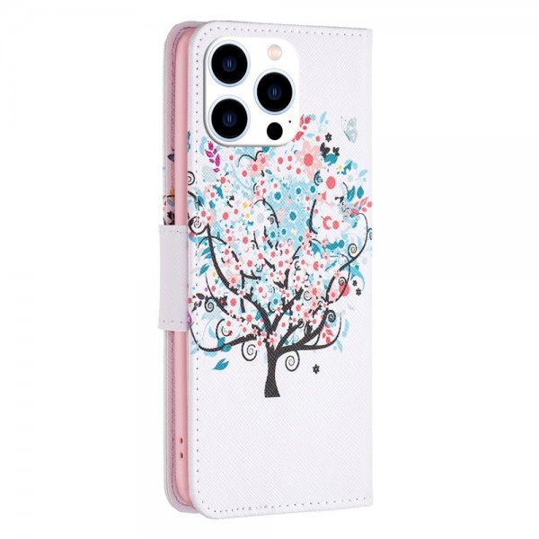 iPhone 14 Pro Cover Motiv Blomstertræ
