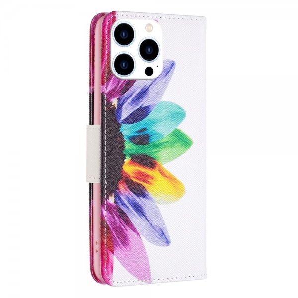 iPhone 14 Pro Cover Motiv Farverige Blade