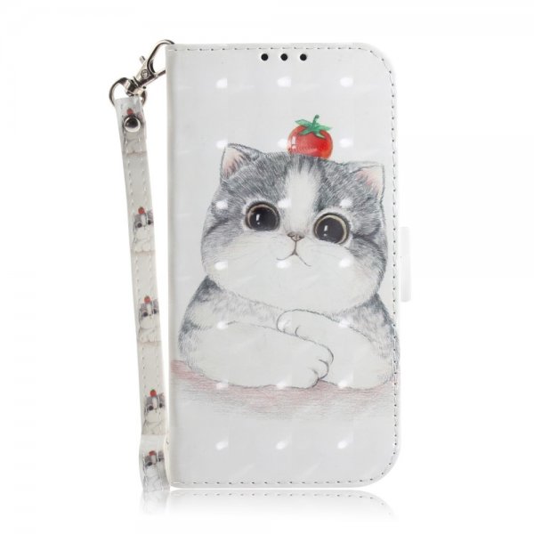 iPhone 14 Pro Cover Motiv Kat og Tomat