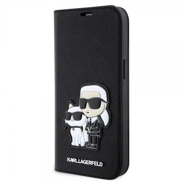 Karl Lagerfeld iPhone 14 Pro Cover NFT Saffiano Sort