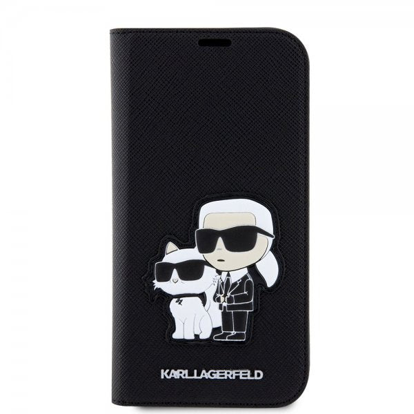 Karl Lagerfeld iPhone 14 Pro Cover NFT Saffiano Sort