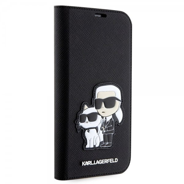 Karl Lagerfeld iPhone 14 Pro Cover NFT Saffiano Sort