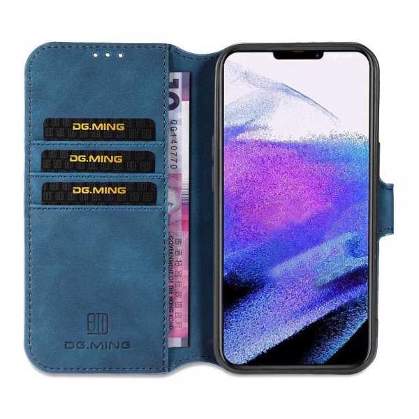 Dg.Ming iPhone 14 Pro Cover Retro Blå