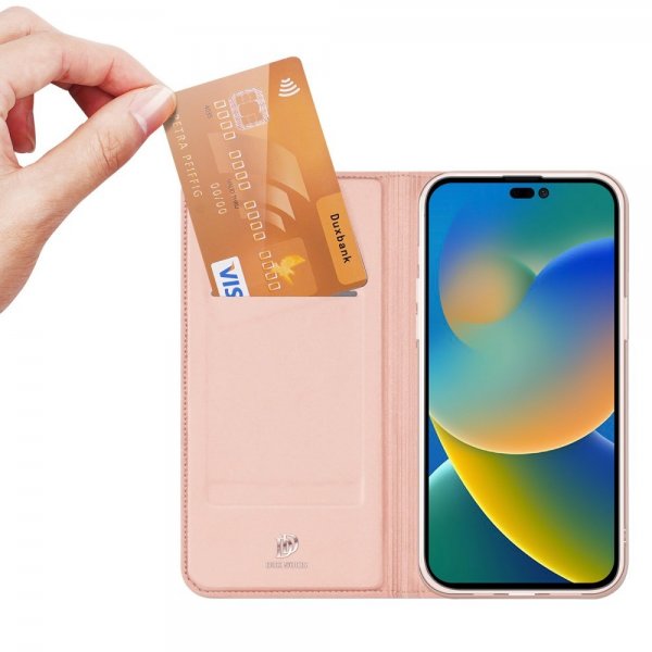 Dux Ducis iPhone 14 Pro Cover Skin Pro Serie Rosa