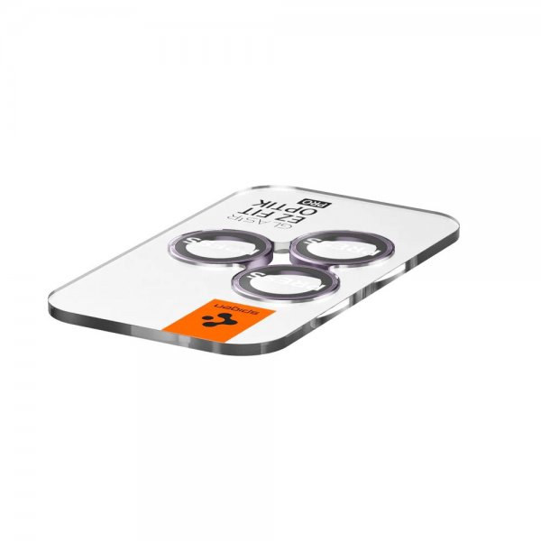 Spigen iPhone 14 Pro/iPhone 14 Pro Max Kamerabeskytter GLAS.tR EZ Fit Optik Pro Deep Purple 2-pak