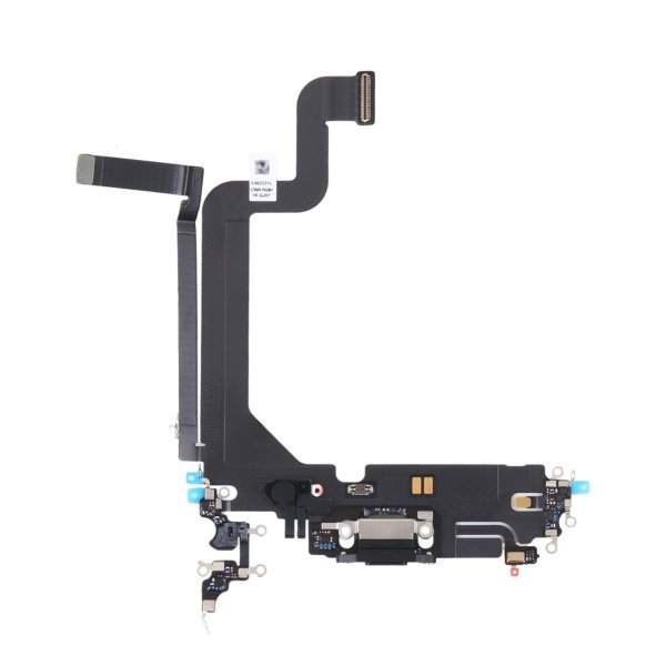 iPhone 14 Pro Ladestik med Flexkabel Original - Sort