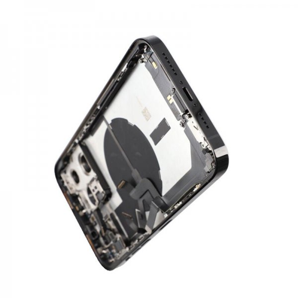iPhone 14 Pro Max Bagside med Komplet Ramme - Sort