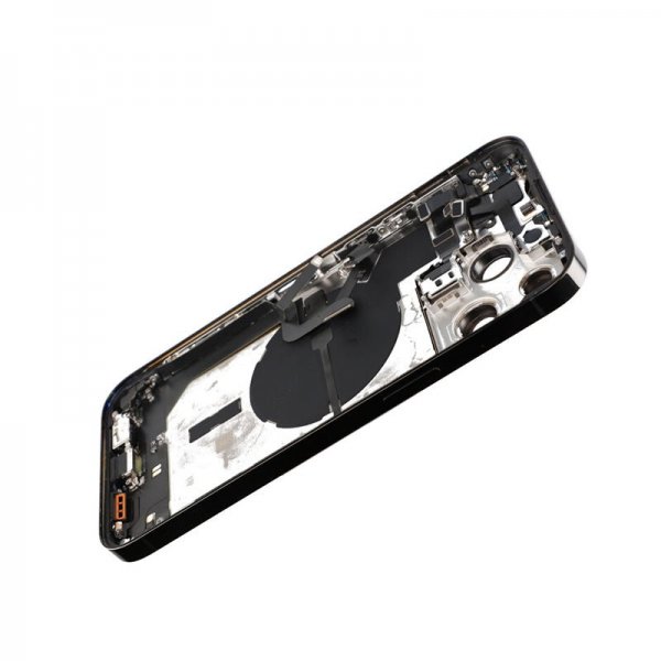 iPhone 14 Pro Max Bagside med Komplet Ramme - Sort