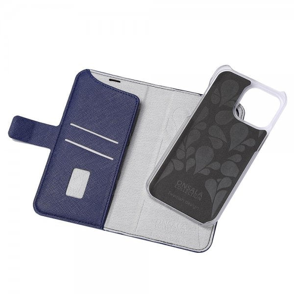 Onsala iPhone 14 Pro Max Cover Fashion Edition Aftageligt Cover Navy Blue