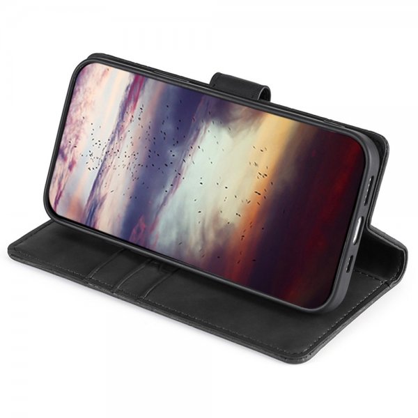 iPhone 14 Pro Max Cover Krokodillemønster Sort