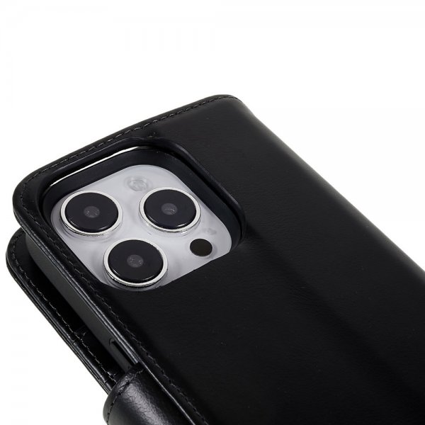 Nordic Covers iPhone 14 Pro Max Etui MagLeather Raven Black