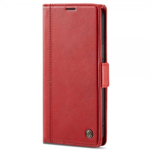 Lc.Imeeke iPhone 14 Pro Max Cover med Kortlomme Rød