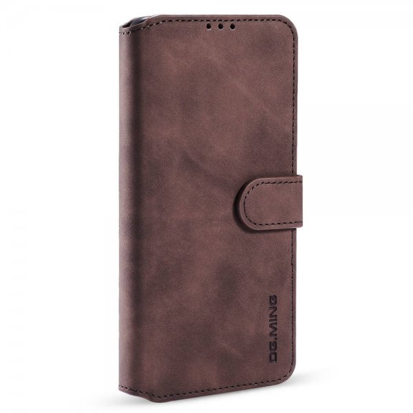 Dg.Ming iPhone 14 Pro Max Etui Retro Kaffe