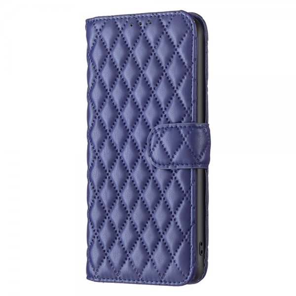 iPhone 14 Pro Max Cover Rombemønster Blå