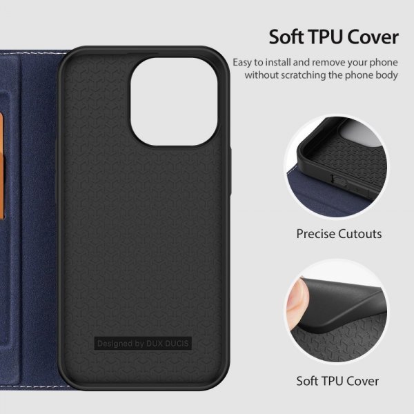 Dux Ducis iPhone 14 Pro Max Cover Skin X2 Series Blå