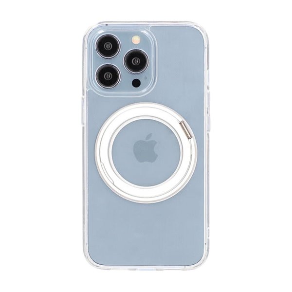 iPhone 14 Pro Max Cover Roterbart MagSafe Stativ Transparent