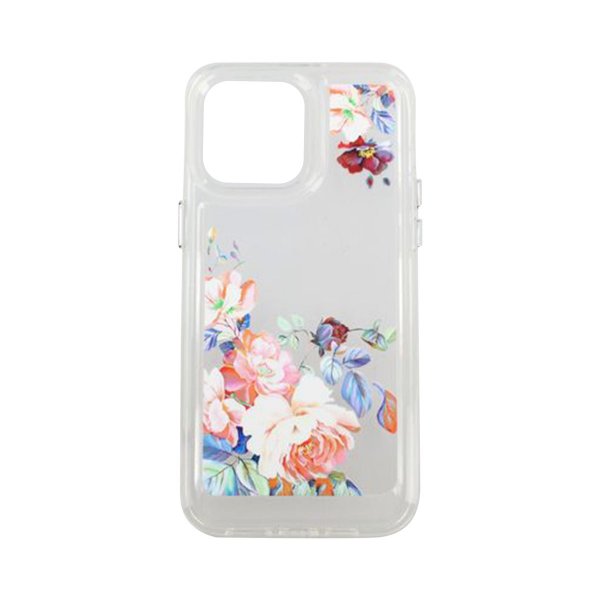 iPhone 14 Pro Max Cover Motiv Retro Blomster