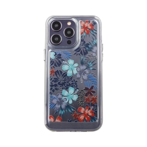 iPhone 14 Pro Max Cover Motiv Røde Blomster
